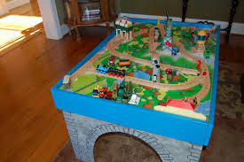 Tire Swings And Fireflies Diy Thomas The Tank Engine Play Table Play Table Thomas The Tank Thomas The Tank Engine
