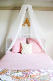 Diy Bed Canopy All Crafty Things Bed Net Canopy Canopy Bed Diy Girls Bed Canopy