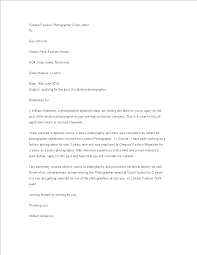 How can a cover letter help you with an interview?. Fashion Photography Cover Letter Templates At Allbusinesstemplates Com