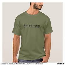 Dreamer Immigration Social Movement T Shirt Zazzle Com T Shirt Orange T Shirts Shirts