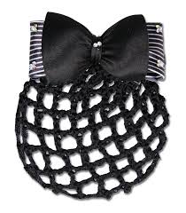 Ashley, purchased on december 9, 2020. Bun Hairnet With Bow And Clasp