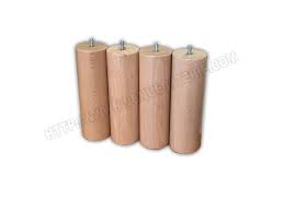Pied de lit sur conforama. Jeu De 4 Pieds Bois Clair H 30 Cm Vente De Avenue Literie Conforama