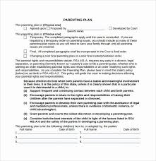These free business plan templates will help you create a roadmap to growth and success. Free Parenting Plan Template Download Beautiful Sample Parenting Plan Template 8 Free Documents In Pdf In 2020 Parenting Plan How To Plan Lesson Plan Template Free
