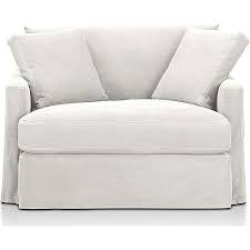 A neutral beige, brown, white, or gray accent chair blends with most color schemes, while dramatic, dark colors like black, purple, red or blue accent chairs add a regal touch. Lounge Slipcovered Chair And A Half Slipcovers For Chairs Chair And A Half Leather Chaise Lounge Chair