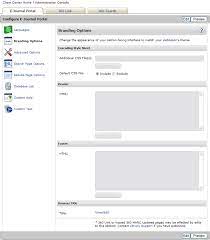 Bu funksionallıq yalnız müəllimlərin istifadəsi üçün nəzərdə tutulub. 360 Core E Journal Portal Administration Console Branding Options Ex Libris Knowledge Center
