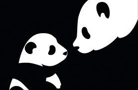 Panda china plant nature leaves asia japan animal cute bamboo. Download Wallpaper Panda Drawing Black White Hd Background Animal Stencil Panda Art Panda Drawing