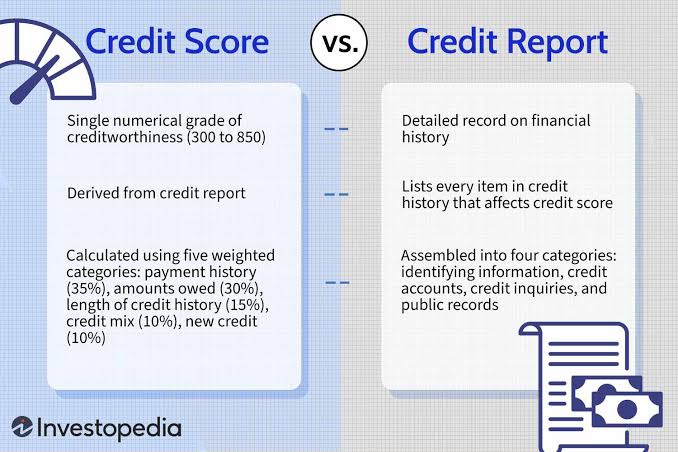Credit Score vs. Credit Report: Understand the Key Differences
