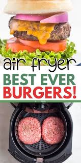 Butterball sweet onion frozen turkey burger patties. We Love These Easy Air Fryer Burgers You Can Make Your Own Burger Patty With Beef Or Make Turkey Burgers And They Have Great Flavor And In 2020 Air Fryer Dinner