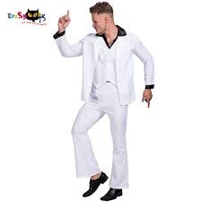 Maybe you would like to learn more about one of these? Retro Night Fever Dancer 80s Disco Dance Costume Men Fancy Dress Club Clothes Halloween Costume Adult Vintage Performance Outfit Holidays Costumes Aliexpress