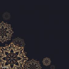 Black And Gold Design Background Download Premium Vector Of Gold Mandala Pattern On Black Background Vector By Sasi About Eid Mandala Arab Gold Mandala Mandala Pattern Gold Wallpaper Iphone