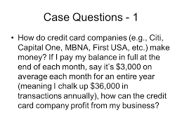 If you repeat this same example using that higher apr, the monthly interest is $200. Capital One Leveraging Information Based Marketing Case Study Mis 3090 Spring Ppt Download