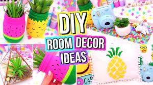 Organizing your craft room is essential to your creativity and sanity. Diy Room Decor Ideas Easy Fun 5 Minute Diy S For Your Room Summer Room Decor Youtube