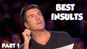 Most savage celebrity roasts at award shows social media: Simon Cowell Best Insults Part 1 Savage Youtube