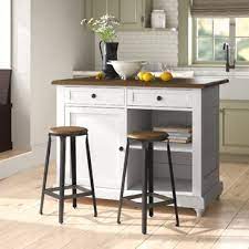 Kitchen island with storage, kitchen carts and islands rolling kitchen island on wheels kitchen utility cart storage cabinets, storage shelves, towel rack and drawers in kitchen, dining room, white 4.4 out of 5 stars 20 Large Kitchen Island Seating Wayfair