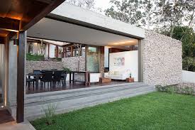 Indoor Outdoor Home Design Multi Level Garden House In El Salvador