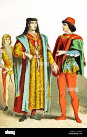 15th century florence noble in milan in 1400 hi-res stock photography and  images