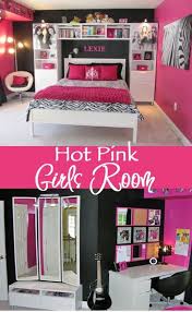 Black And Pink Room Paint Alexis Room At New Home Hot Pink Girls Bedroom Pink Bedroom For Girls Zebra Bedroom