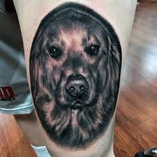 Are you a fairy, mermaid, princess. 40 Golden Retriever Tattoo Designs For Men Dog Ink Ideas