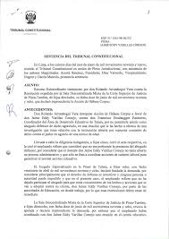 SENTENCIA DEL TRIBUNAL CONSTITUCIONAL En Lima, a los catorce días del mes  de enero de mil novecientos noventa y nueve, reunido