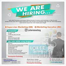 Website loker (lowongan kerja) sumedang. Loker Sumedang S1 Lowongan Kerja Maret 2021 Pt Konimex Cari Lulusan S1 Semua Jurusan Pikiran Rakyat Com Get In Touch With Loker Sumedang Sumedangloker 3 Answers