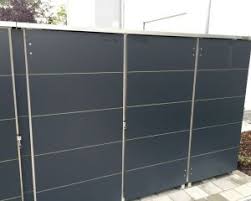Mulltonnenbox Mullbox Aus Metall Oder Edelstahl Garten Q Gmbh Mulltonnenbox Mulltonnenhaus Box