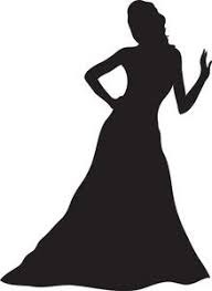 Black And White Silhouette Dress Clipart Gown Clipart Image Woman Silhouette Woman Silhouette Silhouette Art Man And Woman Silhouette