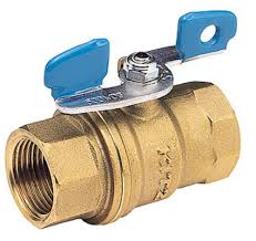 Kitz KITZ-ZT 3/8B Brass Type 600 Ball Valve "Eco Ball Full ...