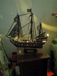 The material is flexible and solid to drift on the sea through the storm. 68cm Large Size Big Scale 340 Pieces Hard Hand Assembled Handicrafts Paper Kits Scale Model Boat