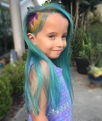 Since kids' hair is not fully developed, it is susceptible to damage if dyed during the ages of 18 months to 12 years old.. Kids With Cool Unnatural Hair Color Hsi Professional