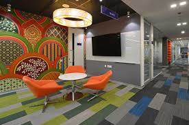 Nizam Culture Reflects In Office Decor Of Pegasystems Hyderabad Office Interior Design Office Design Design