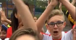 Harwich students film their own England World Cup anthem