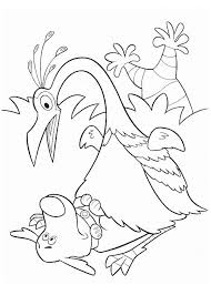 Fredrick's attempt to move the house began with his desire to set foot on a mountain top in south america. Kevin Surprised To See Dug In Disney Up Coloring Page Netart Cartoon Coloring Pages Horse Coloring Pages Pokemon Coloring Pages