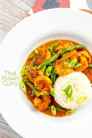 Thai Red Prawn Curry Quick Easy Recipe Prawn Curry Curry Recipes Spicy Recipes