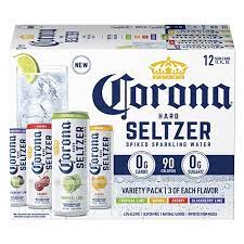 Tropical lime, mango, cherry, and blackberry lime. Corona Hard Seltzer Variety Pack Passion Vines