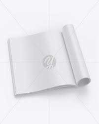 Download Textured A4 Magazine Mockup In Stationery Mockups On Yellow Images Object Mockups Yellowimages Mockups