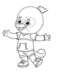 Katerina kitty cat coloring page. Jodi Platypus Coloring Page Free Printable Coloring Pages For Kids