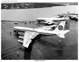 Good Night Posterous Pan American Boeing 707 Jet Age