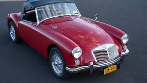 Image result for Cherry Red 1960 MG