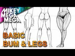 How To Draw FEMALE MANGA BUMS AND LEGS with MIKEY MEGA MEGA | Figure  drawing, Drawing legs, Figure drawing female