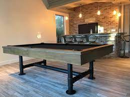 Every table includes free expert delivery. Bedford Pool Table With Dining Top Option Industrial Home Bar Phoenix By Prestige Billiards Gamerooms