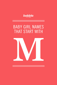 Baby Names And The Meaning Of Names From A To Z Disney Family M Baby Girl Names Hindu Baby Girl Names Traditional Girl Names