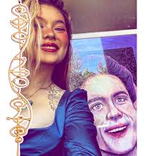 Framed portrait of Weyoun for rabbit's space