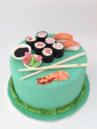 32 Best Photo Of Sushi Birthday Cake Albanysinsanity Com Sushi Cake Sushi Cake Birthday Mini Cakes Birthday
