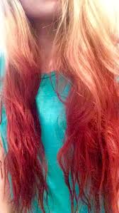 Dip Dyed My Hair With Kool Aid Over A Week Ago Half Black Cherry And Cherry Kool Aid Hair Dye Cool Hair Color Dye My Hair
