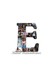 Big text letters font generator. Graduation Huge 18 Letter Photo Collage Letter College Anniversary Engagement Birthday Bridal Shower Best Friend Gift Senior Night E Number