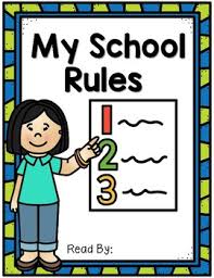 Voice Level Chart And School Rules Book
