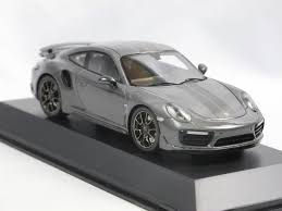 19 city / 24 hwy. Spark 2017 Porsche 911 991 Turbo S Exclusive Achatgrau 1 43 Ovp