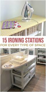 15 Ironing Station Ideas To Fit Every Type Of Space Sewing Room Design Sewing Room Furniture Sewing Room Inspiration