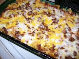 Sour Cream And Ground Beef Layered Casserole Recipe Food Com Recipe Recipes Recipe Ratings Food