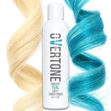 Never Let Your Teal Hair Dye Fade Again With Overtone Turquoise Color Conditioner Unlike Teal Shampoo It S Hydrating Overtone Hair Hair Color Blue Teal Hair
